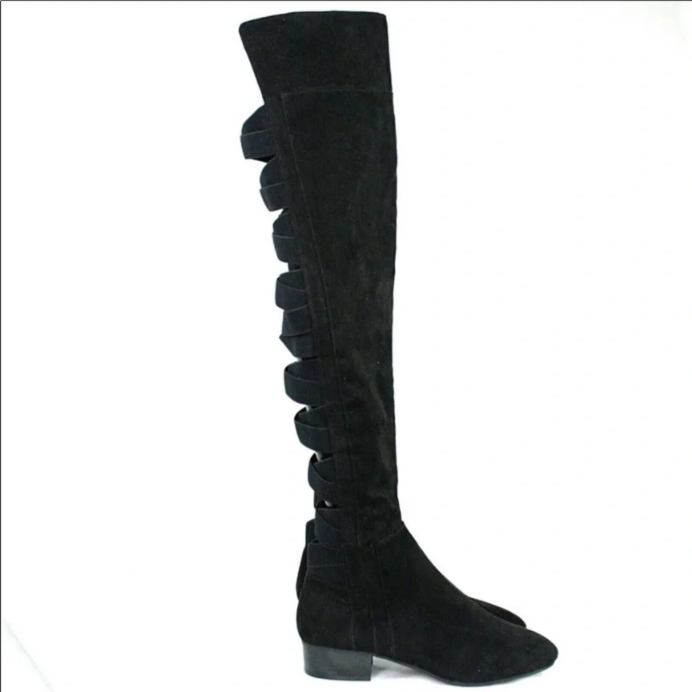 New Nine West eltynn over knee suede boots - Picture 3 of 11